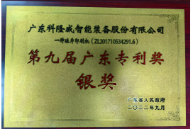 广东省专利奖银奖